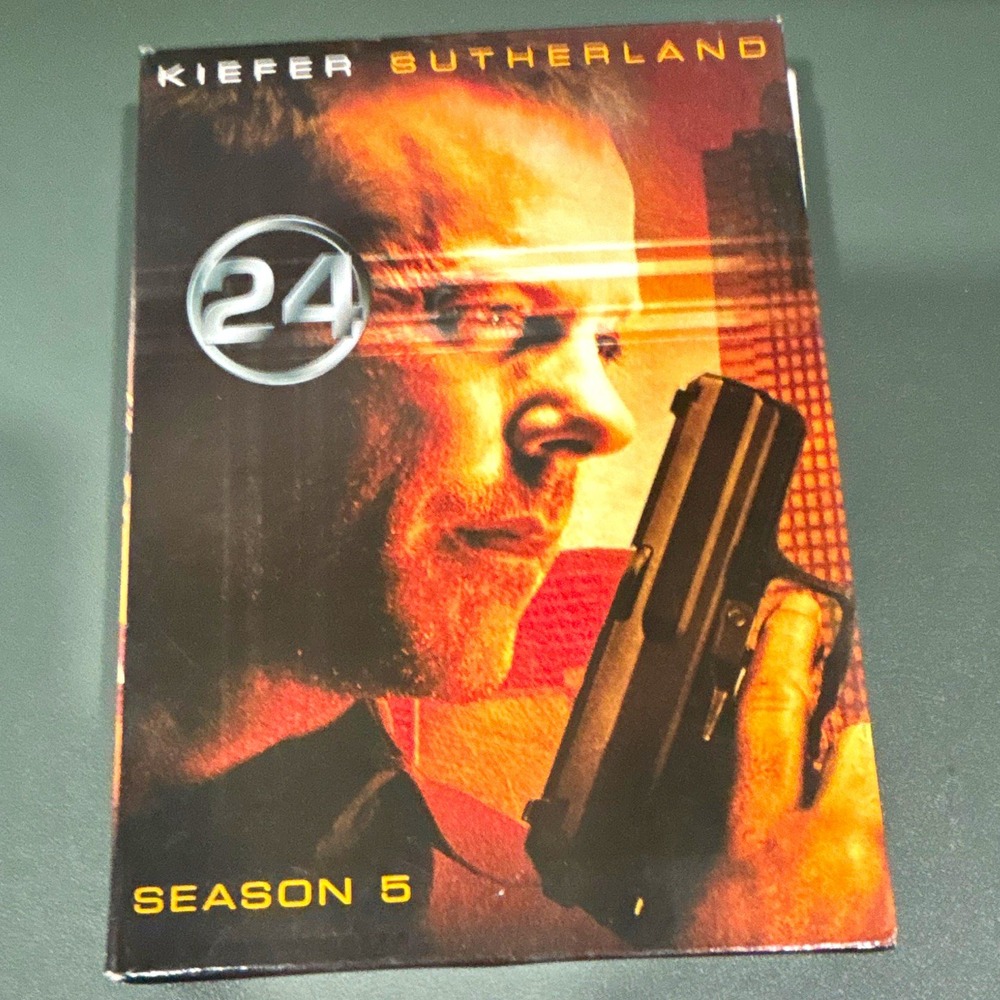 24 Season 5 DVD Set (TV Series) Kiefer Sutherland Full Season